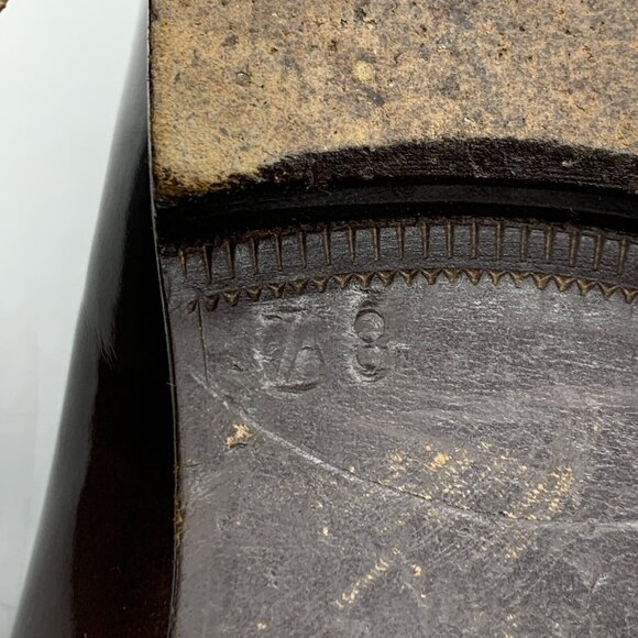 Prada Vintage Lace Up Derby Dress Shoes Men’s Sz UK 8.5 - US 9.5 Brown Leather. - Picture 13 of 13